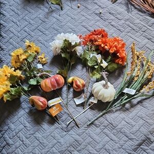 Bloom Vibrant Autumn Faux Floral Set